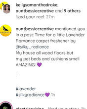 Load image into Gallery viewer, Lavender Romance Carpet Fresheners
