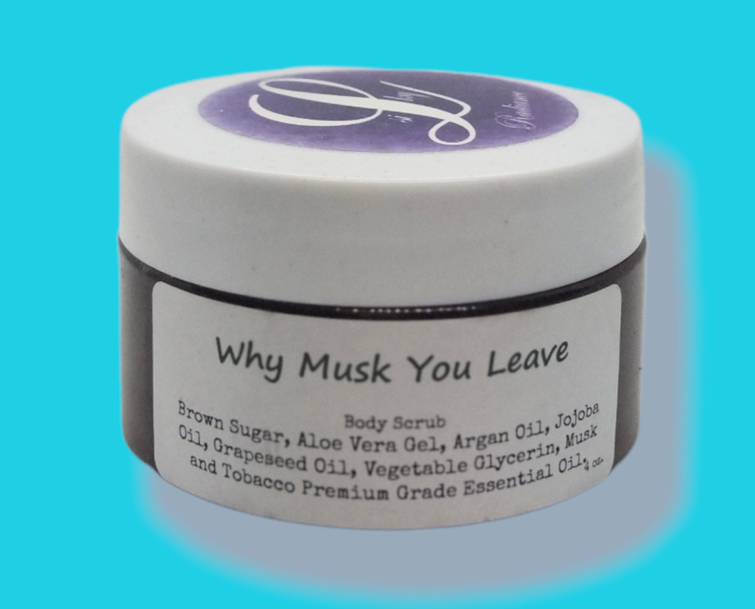 Why Musk You Leave Men's Body Scrub